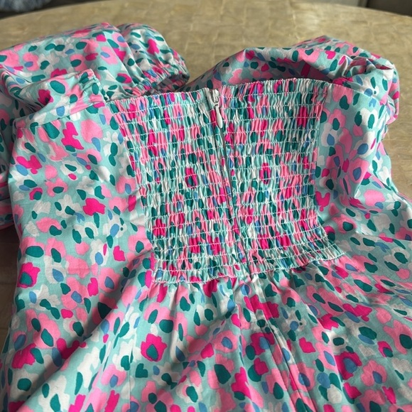 Lilly Pulitzer Set NEW Hottie Dottie Suzie Skirt Bitsy Top Puff Sleeve two piece - Picture 16 of 16